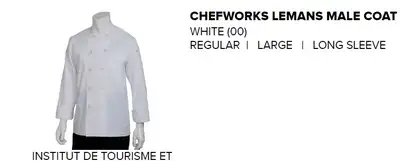 Uniforme de cuisine ITHQ, View more