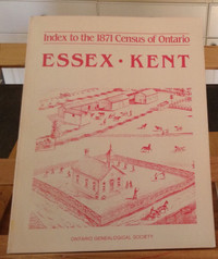 Index to the 1871 Census of Ontario Essex Kent