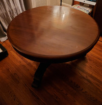 Dining Table - Wood - Antique