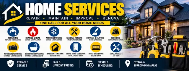 Home Services | Repairs, Maintenance, Installations & Reno in Other in Ottawa - Image 2