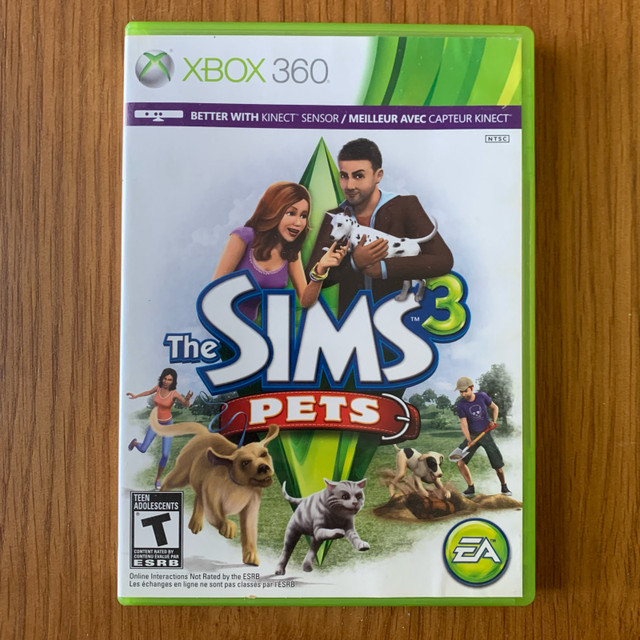 Sims 3 Pets - Xbox 360 in XBOX 360 in City of Toronto