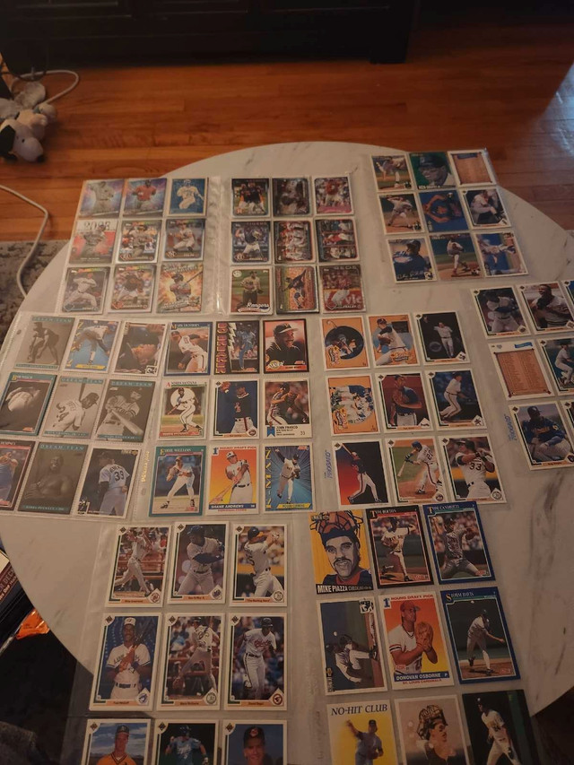 around 300 baseball cards for sale in Arts & Collectibles in Bedford