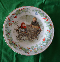 Christmas plate from Wedgewood