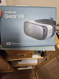 Samsung Oculus Gear VR headset. Opened once to look at. No use