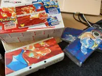 New Nintendo 3DS Pokemon 20th Anniversary Red & Blue