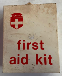 Vintage Shield First Aid Kit
