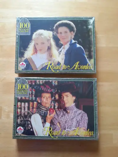 Two "Road to Avonlea" puzzles, based on the 1980s/1990s television show. Brand new and wrapped/unope...