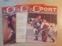 REVUES DE HOCKEY VINTAGES SPORT ILLUSTRE ANNEES 50