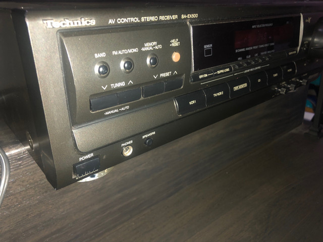 TECHNICS STEREO RECEIVER  in Stereo Systems & Home Theatre in La Ronge - Image 2