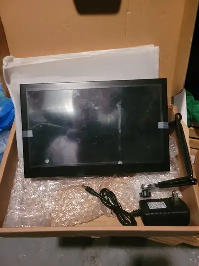 Mini monitor with stand and HDMI cable , View more