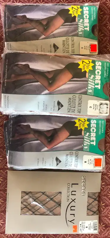 Stockings/Pantyhose - Sizes B&C $6 each