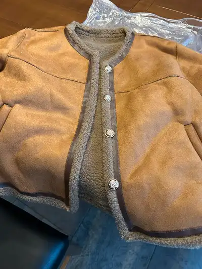 Shearling Ladies Jacket, View more