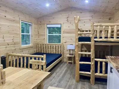 Log bedframes , View more