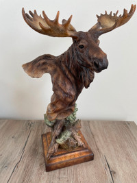 Moose Sculpture by Peltzer