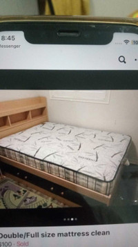 Mattress double/full size