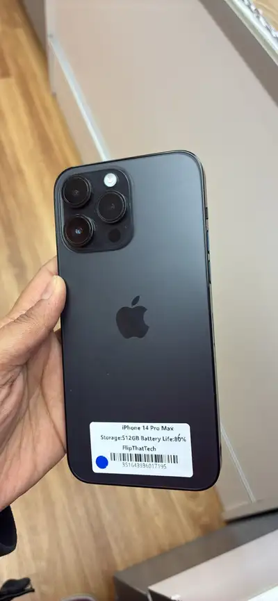 iPhone 14 Pro Max 512GB Spacd Black, View more
