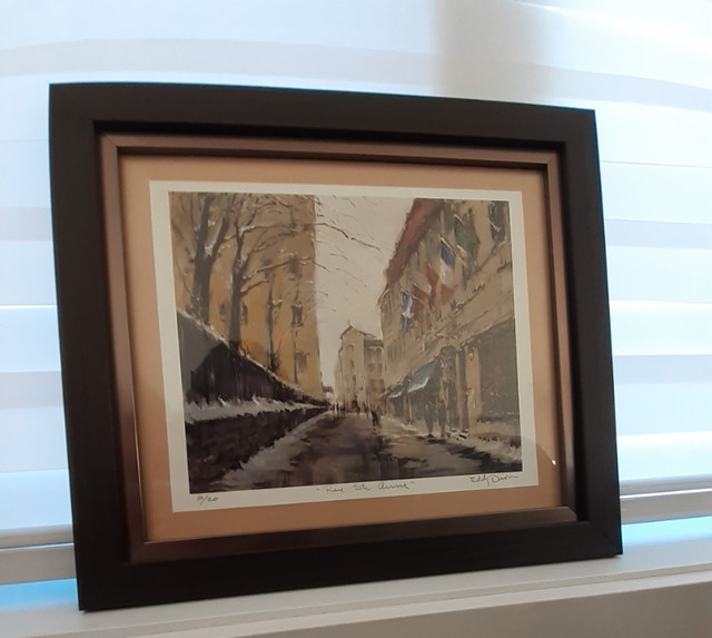 GRAVURE - PEINTRE EDDY DION dans Art et objets de collection  à Ville de Québec - Image 2