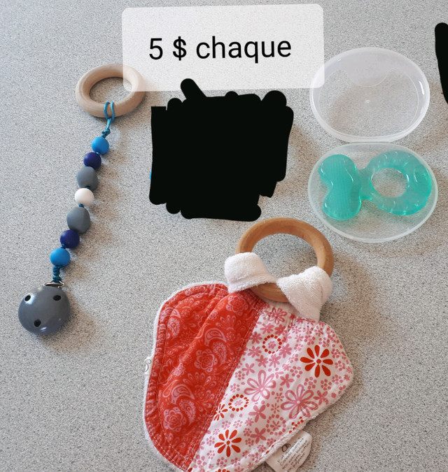 Jouets, colliers de dentition et attaches-suces dans Jouets  à Longueuil/Rive Sud - Image 2