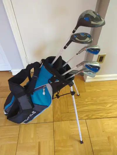 Kids golf set (left), View more
