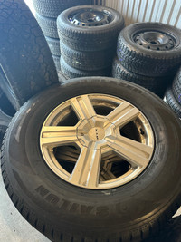 265/70r17 Sailun Ice Blazer winter tires RTX alloy wheels Yukon