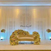 Wedding backdrops and Centerpieces for rent 