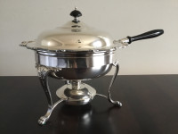 Réchaud vintage en argent - Vintage Silver Chafing Dish