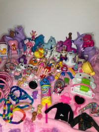 Big bag of toys for girls - Jouets pour filles gros sac