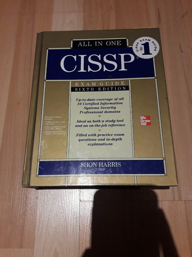 Shon HarrisCISSP All-in-One Exam Guide, 6th Edition in Textbooks in Mississauga / Peel Region