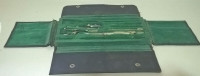 The Hughes-Owens Co. 10 piece Drafting Set in Leather Case 937B