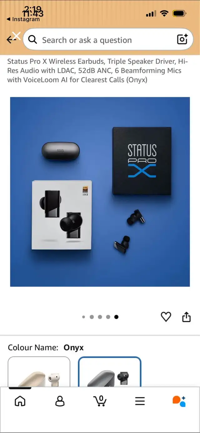 Status Pro X Wireless Earbuds590539120402780163