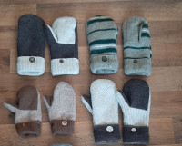 Handmade winter mitts - brand new