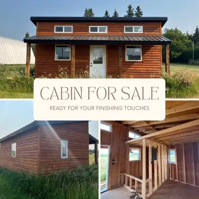 Partially finished cabin for sale to move to your lake lot or secluded spot on your property. This c...