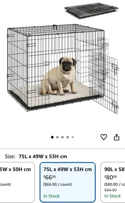 Dog or cat crate, View more