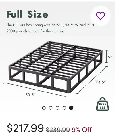 Double Metal Platform Frame, View more