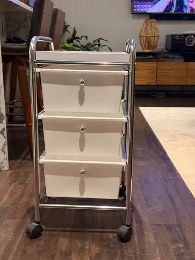 3-Drawer Rolling Storage Cart, View more