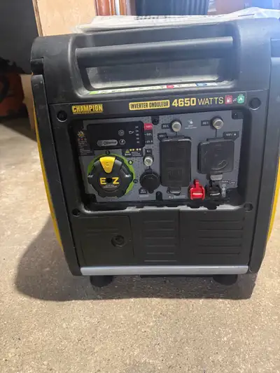 Hello, Have for sale my Champion Inverter generator. Dual fuel, Battery / Electric start and has onl...
