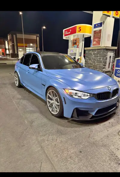 BMW F80 M3 – Yas Marina Blue | Fully Loaded Heads up Display Harmon kardon, full merino leather Very...