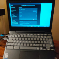 Lenovo 11" Chromebook. Quad core, USB-C