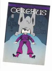 Death Elrod Cerebus AARDVARK Dave Sim, Volume 1 Issue # 22