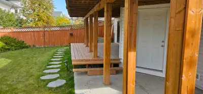1 Bed Walkout Basement for Rent in Citadel NW - No Pets please