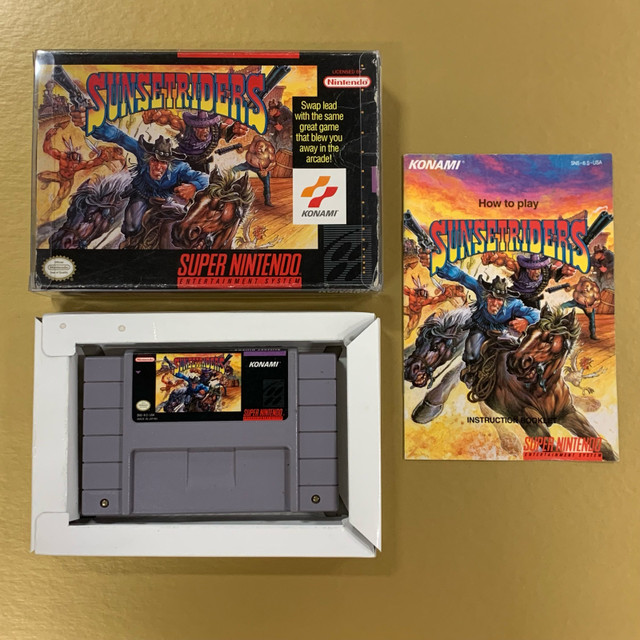 Sunset Riders - Super Nintendo Complete in Older Generation in Oshawa / Durham Region - Image 3