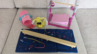 American Girl gymnastics set, McKenna's outfit and accessories