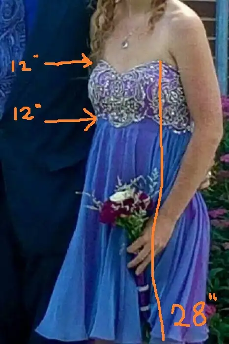 DRESS / PROM/GRAD SIZE 4 in Women's - Dresses & Skirts in Kitchener / Waterloo - Image 3