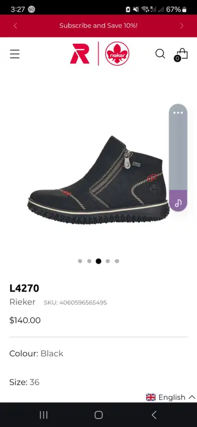 Rieker boots, View more