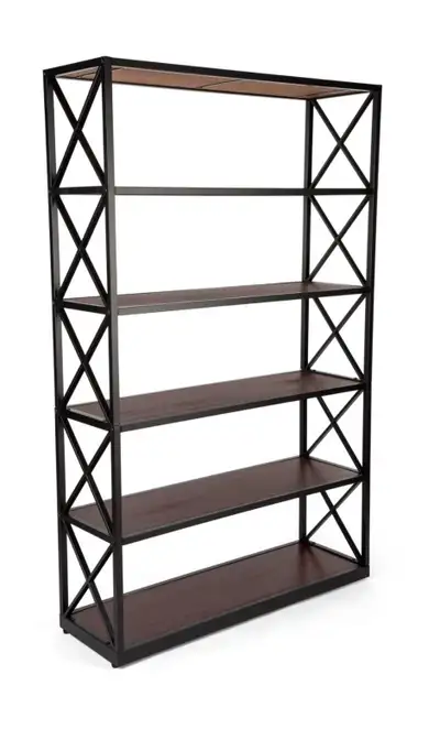 Metal and Wood Shelf, View more