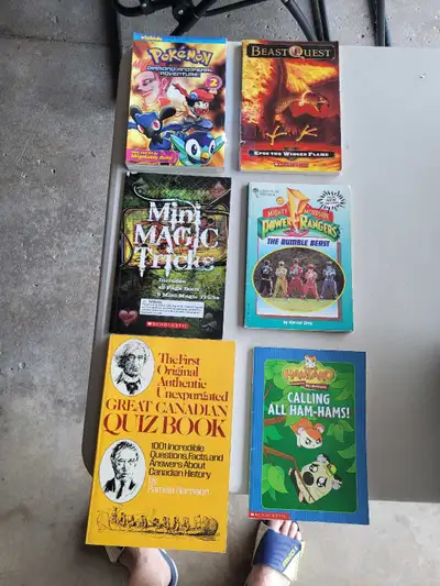 Childrens Book Bundle pokemon. hamtaro sold, View more