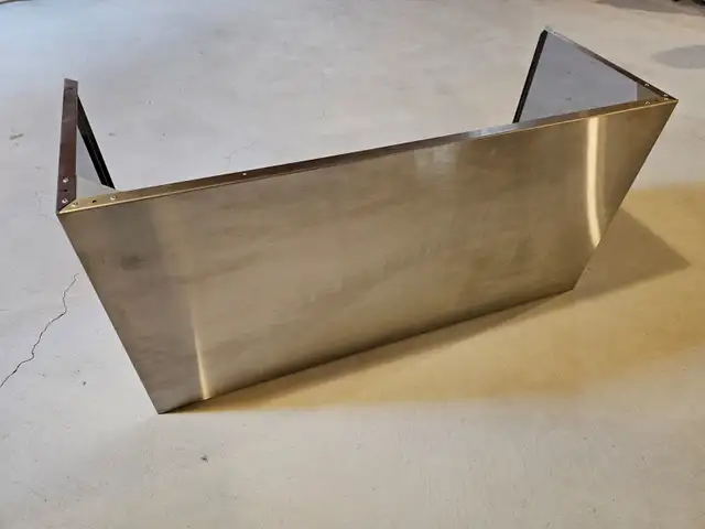 Miele Stainless Steel 36" x 18" Hood Range Duct Cover Brand New