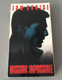 Mission Impossible Movie VHS Video Cassette