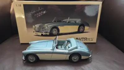 Austin Healey 3000 MK2 1959 AUTOart 1/18 – Miniature Métal Collection Occasion