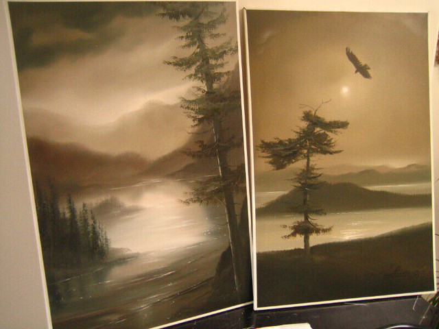 painting Vancouver bc  oil in Arts & Collectibles in Kamloops - Image 3